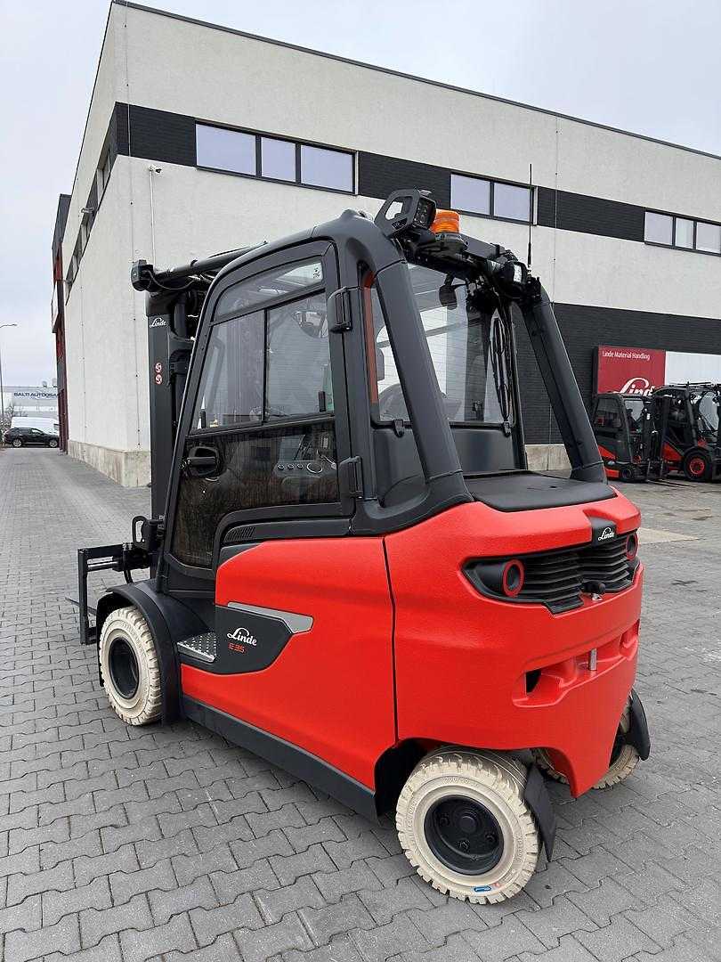 Used Forklift Linde E35HL/1252-01 4 ratų šakinis krautuvas (Image 4)