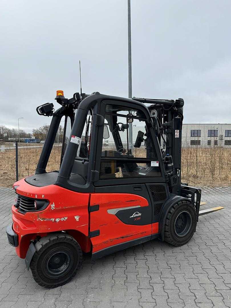 Used Forklift Linde X35/1252 Li-ION 4 ratų šakinis krautuvas (Image 3)