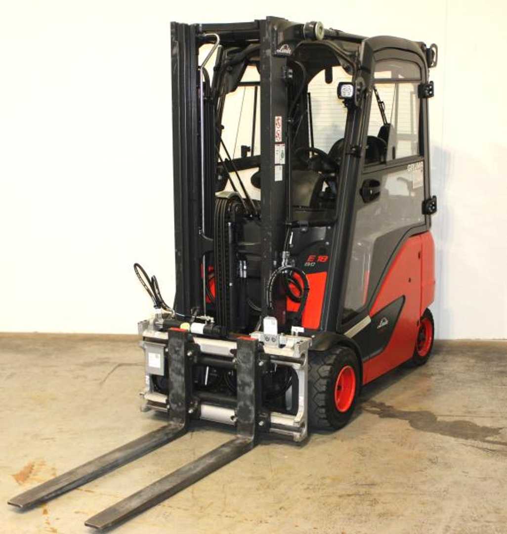 Used Forklift Linde E 18 PH EVO 386-02 4 ratų šakinis krautuvas (Image 7) Used Forklift Linde E 18 PH EVO 386-02 4 ratų šakinis krautuvas (Image 7)