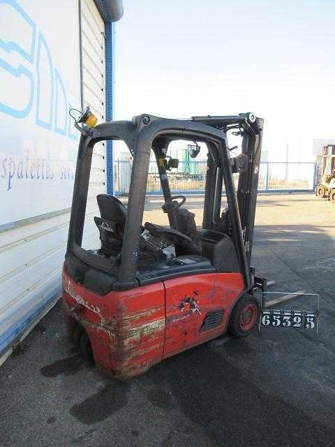 Used Forklift Linde E16C-01 4 ratų šakinis krautuvas (Image 2) Used Forklift Linde E16C-01 4 ratų šakinis krautuvas (Image 2)