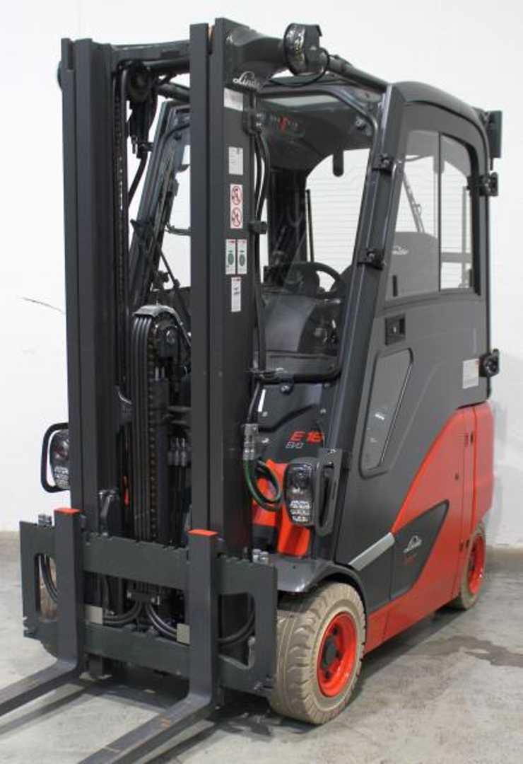 Used Forklift Linde E 16 PH EVO 386-02 4 ratų šakinis krautuvas (Image 7) Used Forklift Linde E 16 PH EVO 386-02 4 ratų šakinis krautuvas (Image 7)