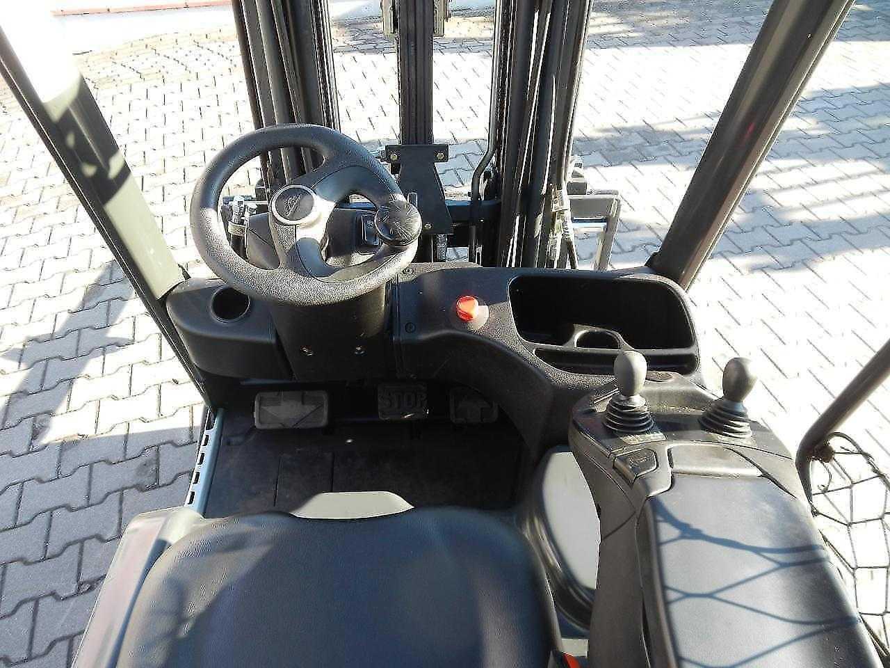 Used Forklift Linde E16P-02 Triplex , side shift 4 ratų šakinis krautuvas (Image 7)