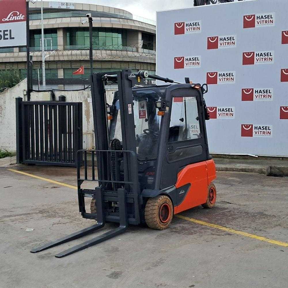 Used Forklift Linde E20PL-386 4 ratų šakinis krautuvas (Image 3) Used Forklift Linde E20PL-386 4 ratų šakinis krautuvas (Image 3)