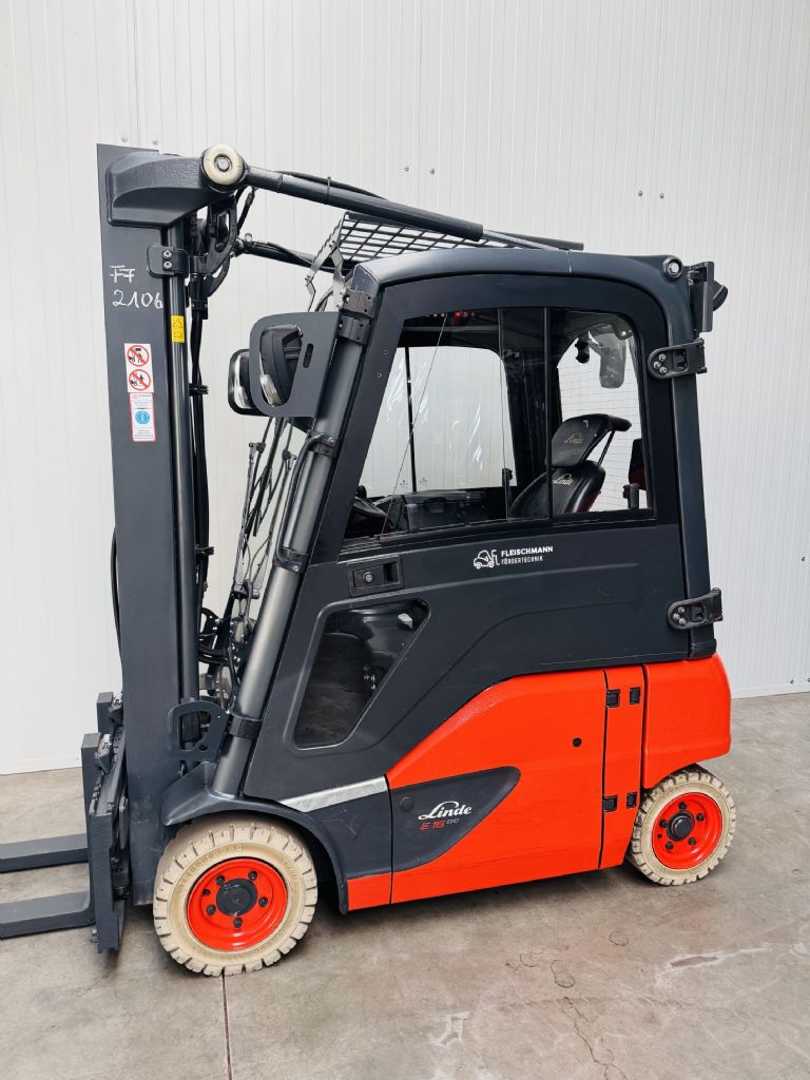 Used Forklift Linde E 16 P-02 EVO Triplex Kabine STVO 4 ratų šakinis krautuvas (Image 2)