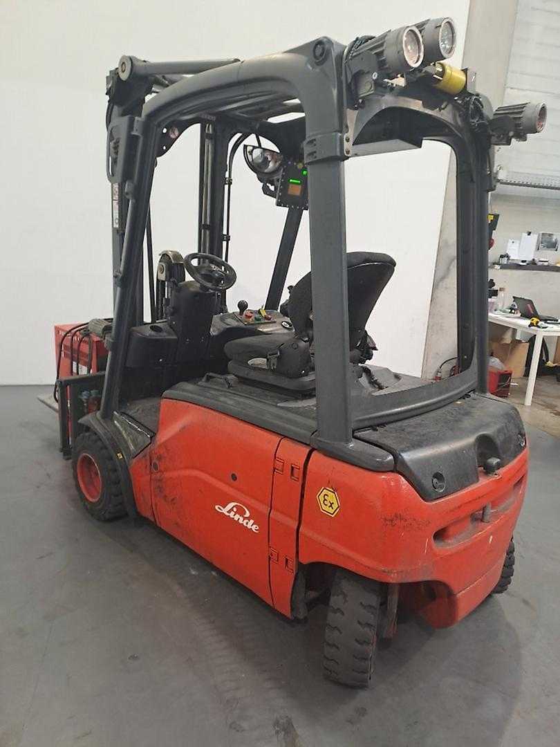 Used Forklift Linde E20PL EX 4 ratų šakinis krautuvas (Image 4) Used Forklift Linde E20PL EX 4 ratų šakinis krautuvas (Image 4)