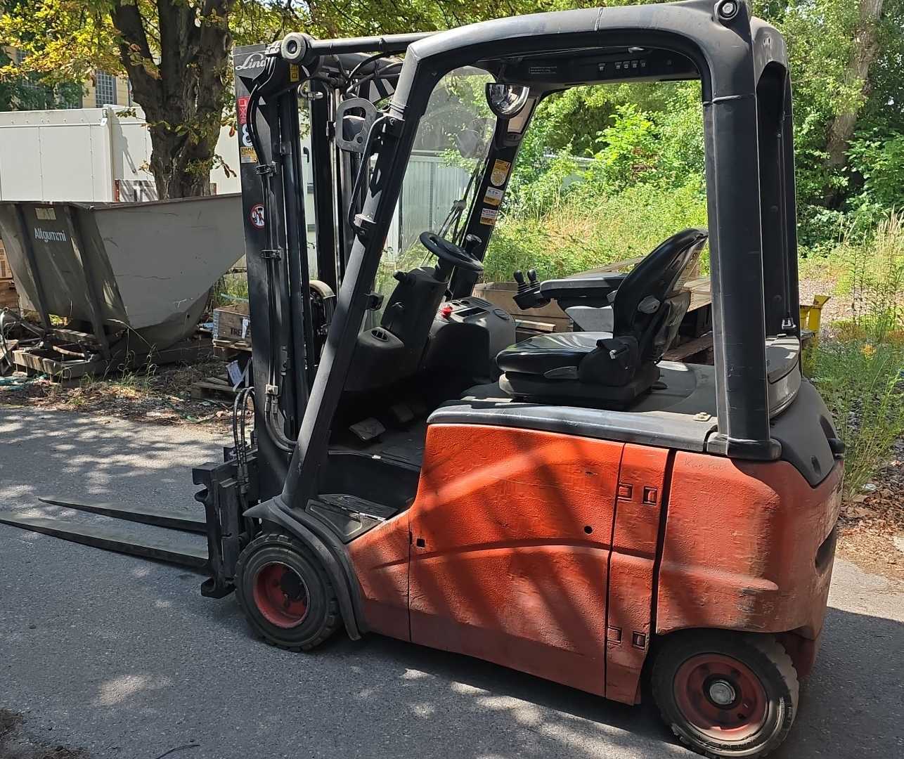 Used Forklift Linde E20PH-01 4 ratų šakinis krautuvas (Image 4)