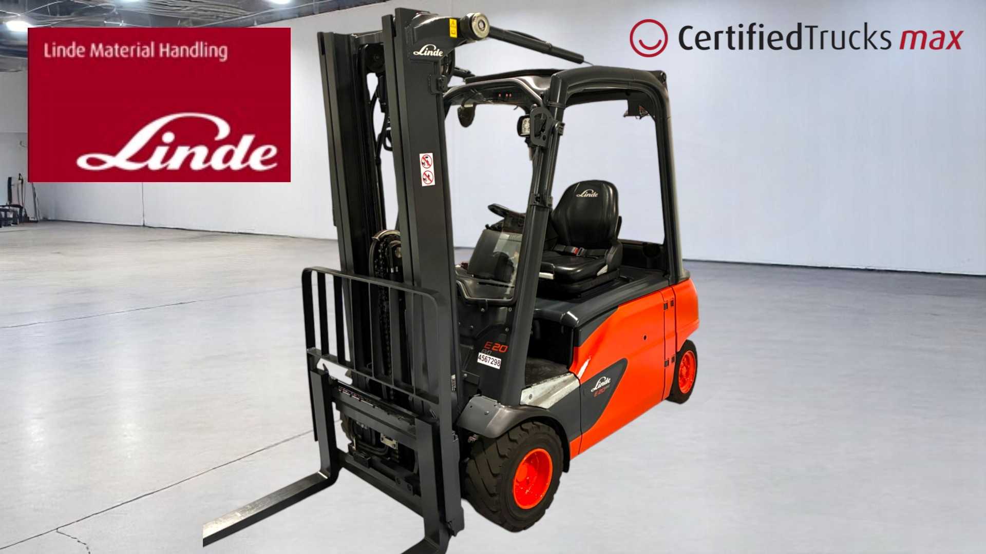 Used Forklift Linde E 20 PL EVO 4 ratų šakinis krautuvas (Image 2) Used Forklift Linde E 20 PL EVO 4 ratų šakinis krautuvas (Image 2)