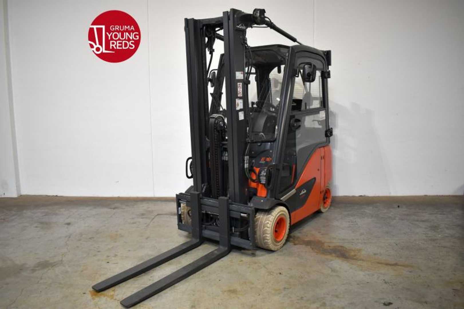 Used Forklift Linde E 18 PH EVO 386-02 4 ratų šakinis krautuvas (Image 1) Used Forklift Linde E 18 PH EVO 386-02 4 ratų šakinis krautuvas (Image 1)