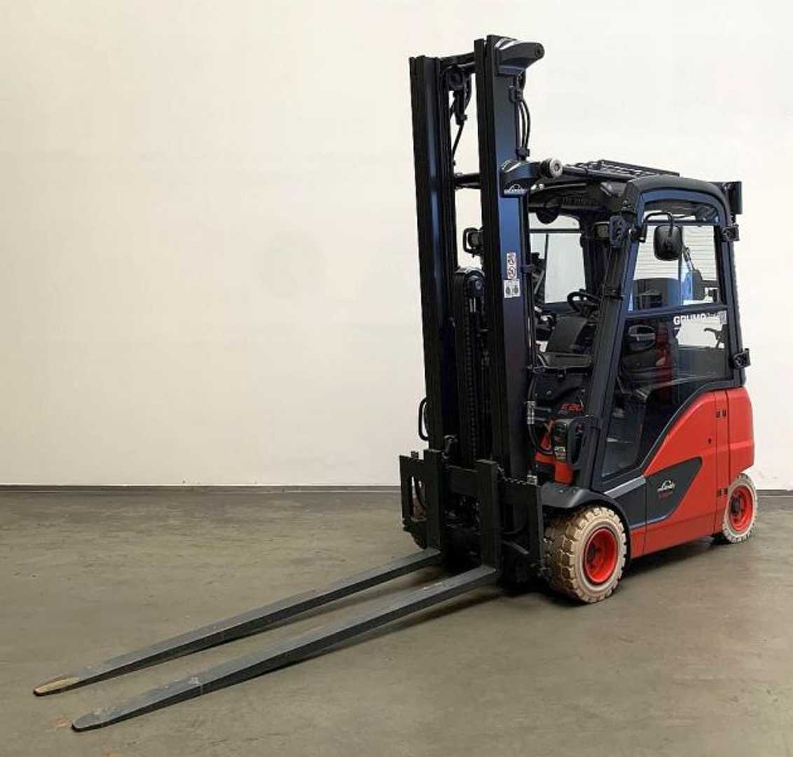 Used Forklift Linde E 20 PH EVO 386-02 4 ratų šakinis krautuvas (Image 8) Used Forklift Linde E 20 PH EVO 386-02 4 ratų šakinis krautuvas (Image 8)