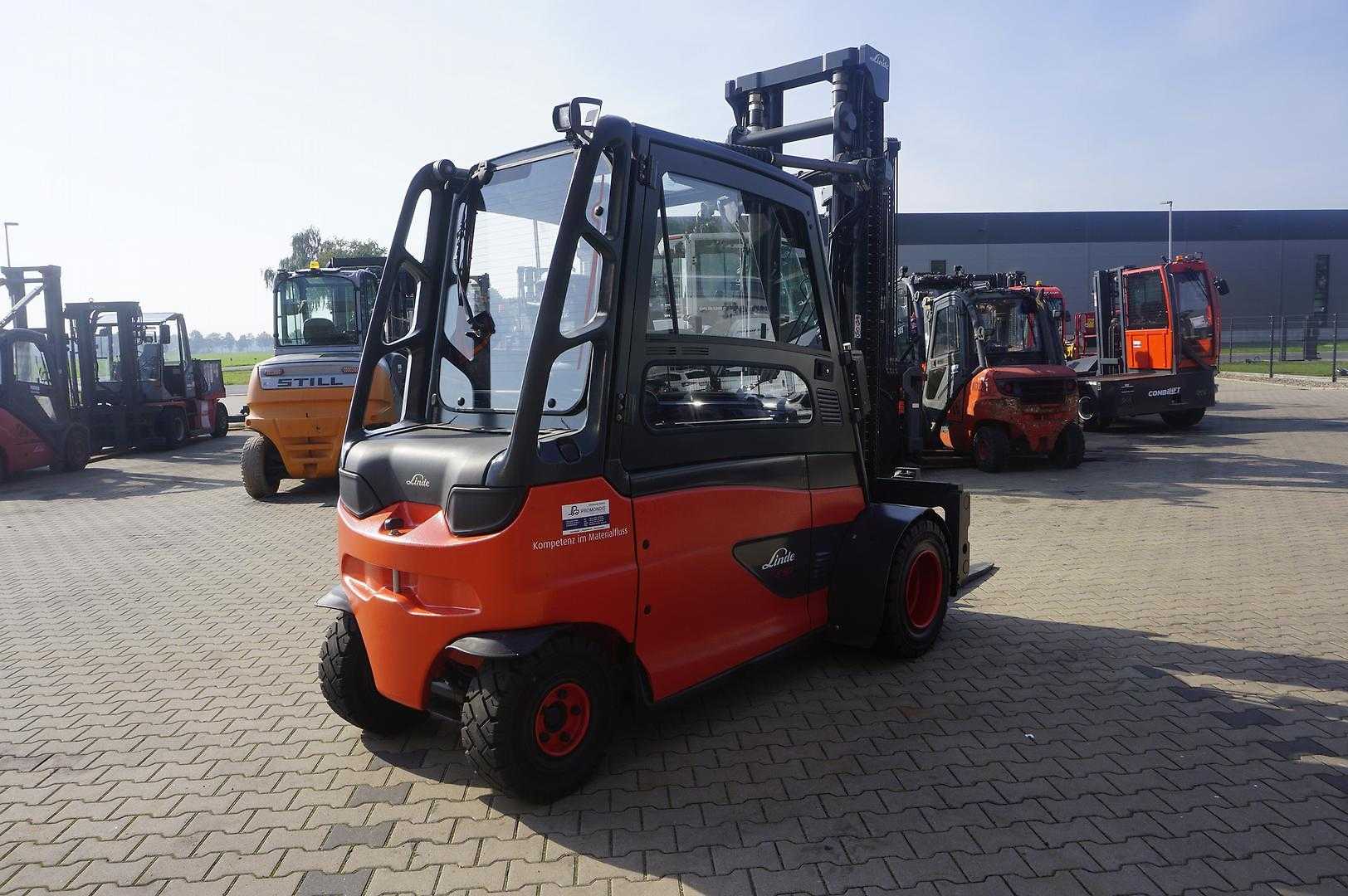 Used Forklift Linde E 50HL-01 - Nur 2.631 Stunden - Top Zustand 4 ratų šakinis krautuvas (Image 4) Used Forklift Linde E 50HL-01 - Nur 2.631 Stunden - Top Zustand 4 ratų šakinis krautuvas (Image 4)