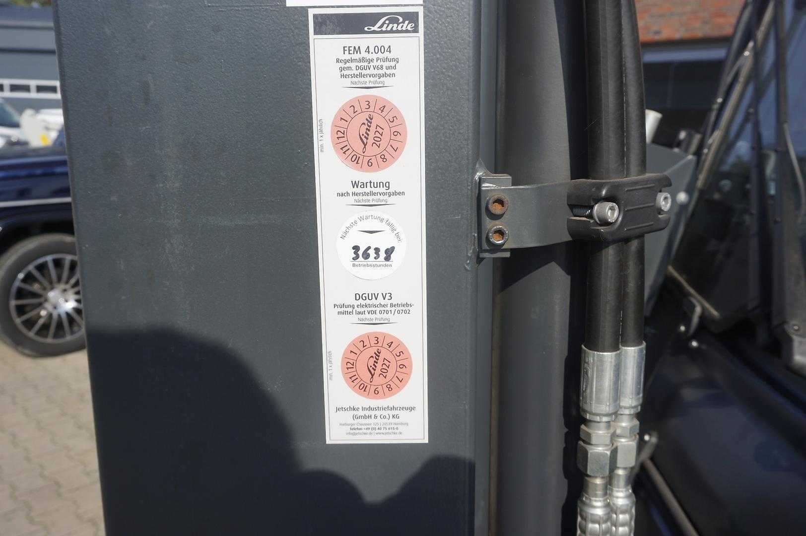 Used Forklift Linde E 50HL-01 - Nur 2.631 Stunden - Top Zustand 4 ratų šakinis krautuvas (Image 15) Used Forklift Linde E 50HL-01 - Nur 2.631 Stunden - Top Zustand 4 ratų šakinis krautuvas (Image 15)