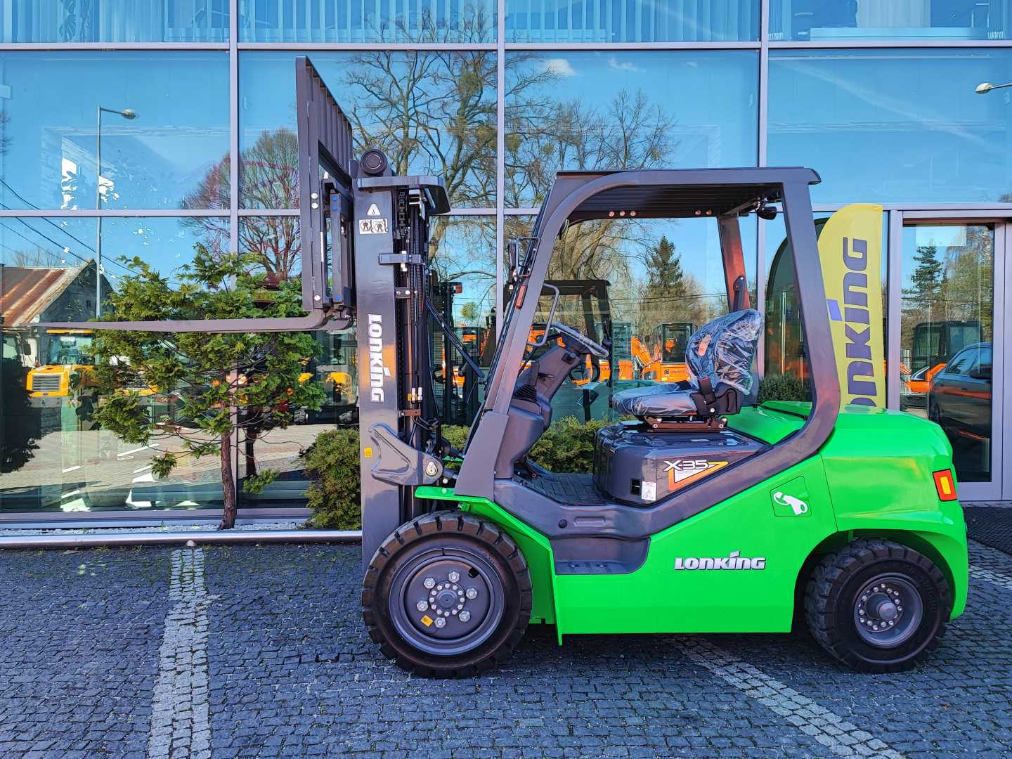 Used Forklift Lonking LG35BX Li-ion 4 ratų šakinis krautuvas (Image 18)