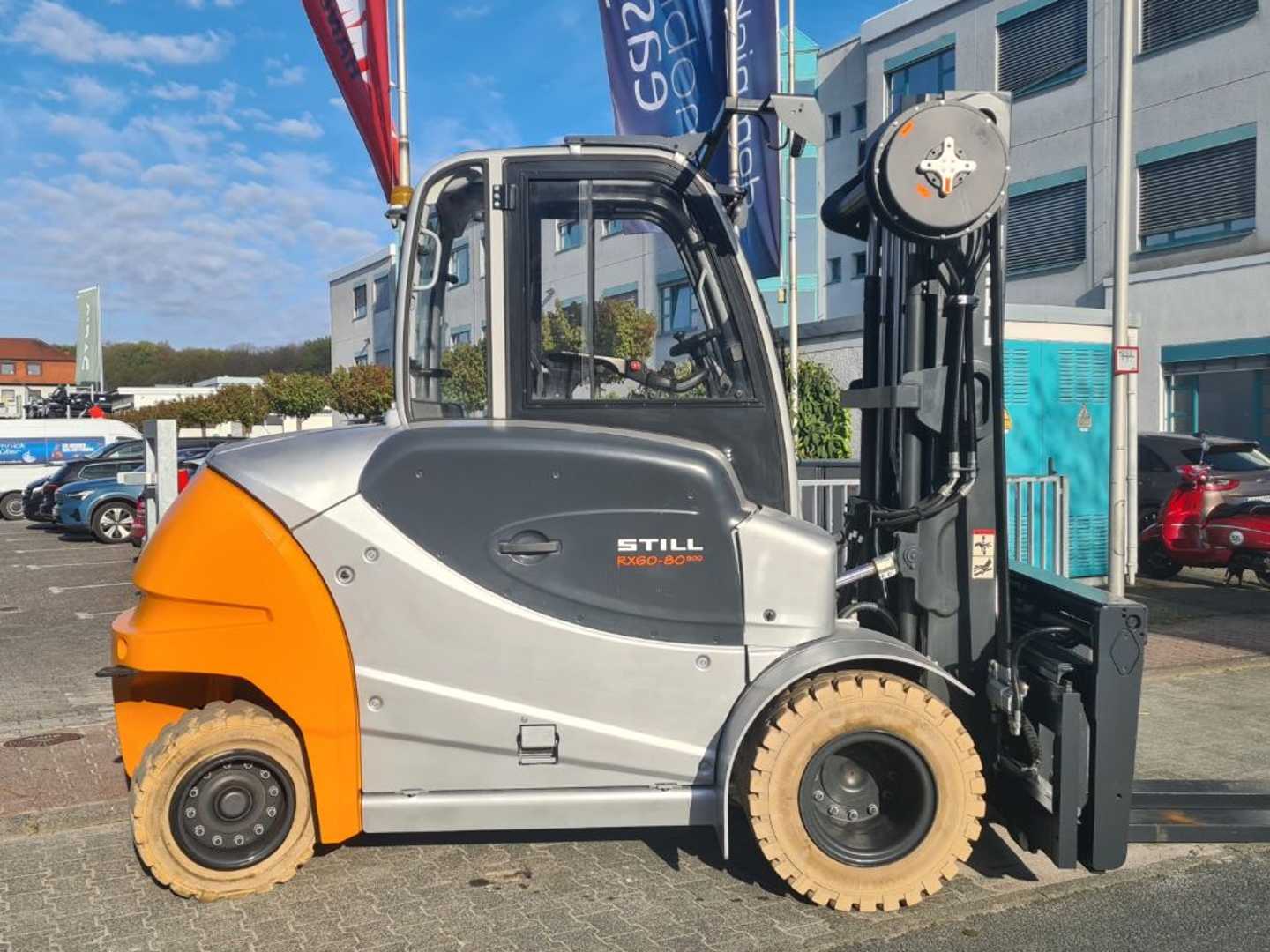 Used Forklift STILL RX 60-80 900 4 ratų šakinis krautuvas (Image 4) Used Forklift STILL RX 60-80 900 4 ratų šakinis krautuvas (Image 4)