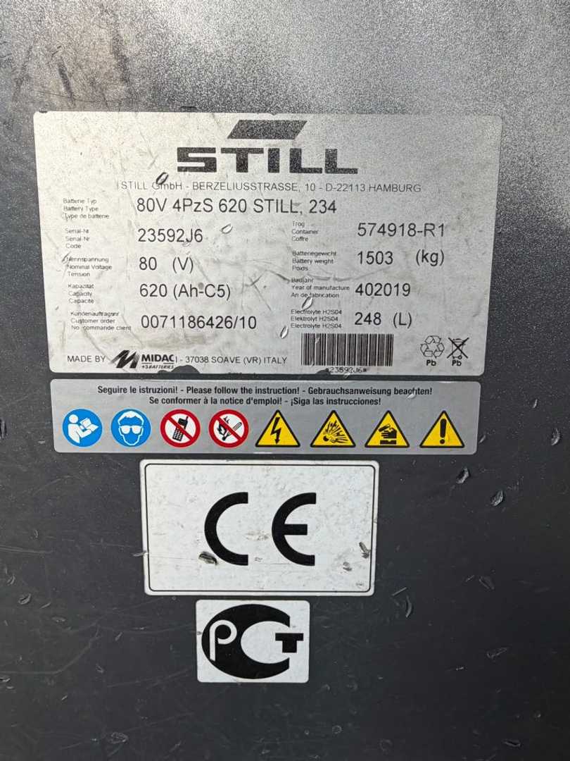 Used Forklift STILL RX60-30 4 ratų šakinis krautuvas (Image 6) Used Forklift STILL RX60-30 4 ratų šakinis krautuvas (Image 6)