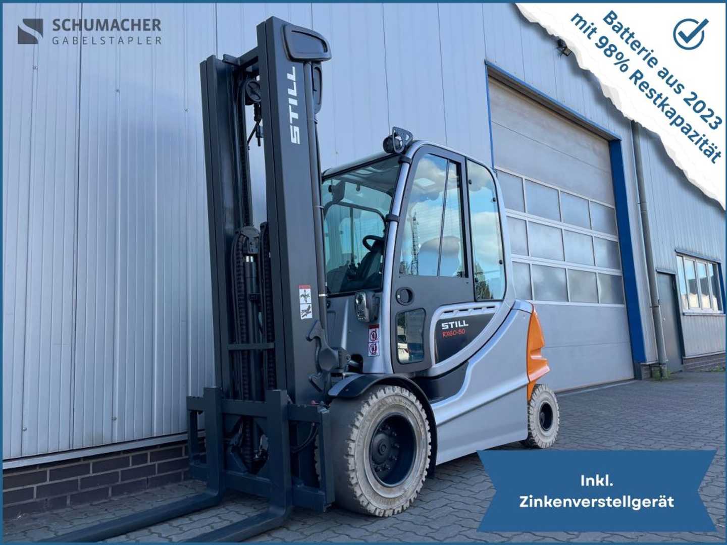 Used Forklift STILL RX60-50 | Batterie 2023 4 ratų šakinis krautuvas (Image 1)