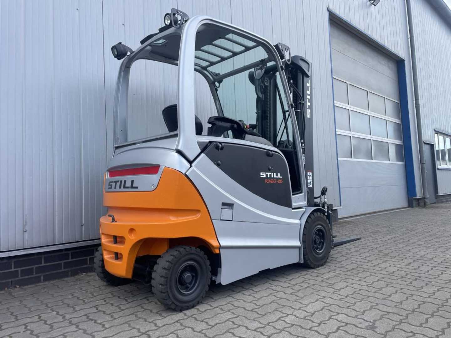 Used Forklift STILL RX60-25 | Batterie 94% 4 ratų šakinis krautuvas (Image 4)