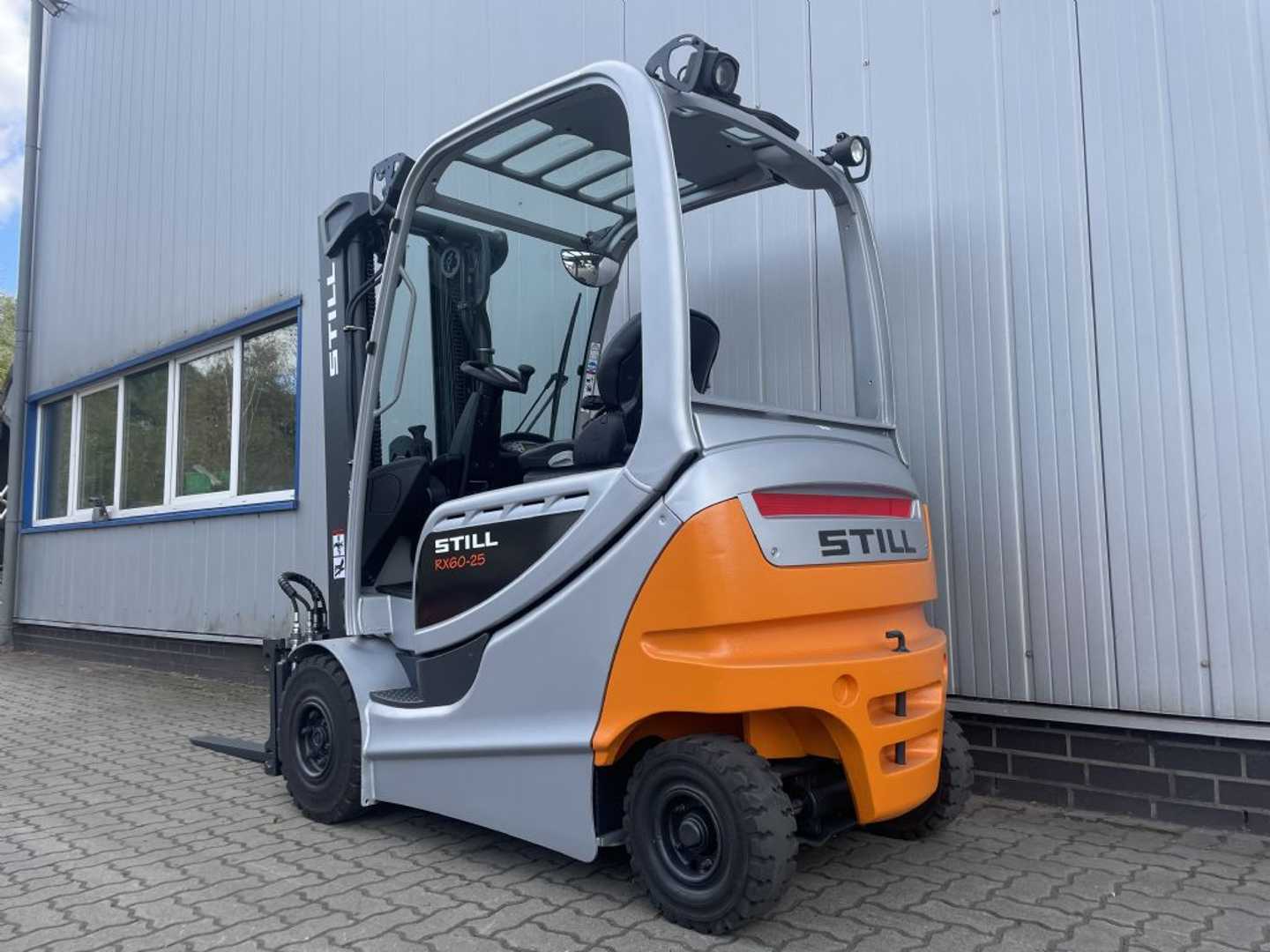 Used Forklift STILL RX60-25 | Batterie 94% 4 ratų šakinis krautuvas (Image 6)