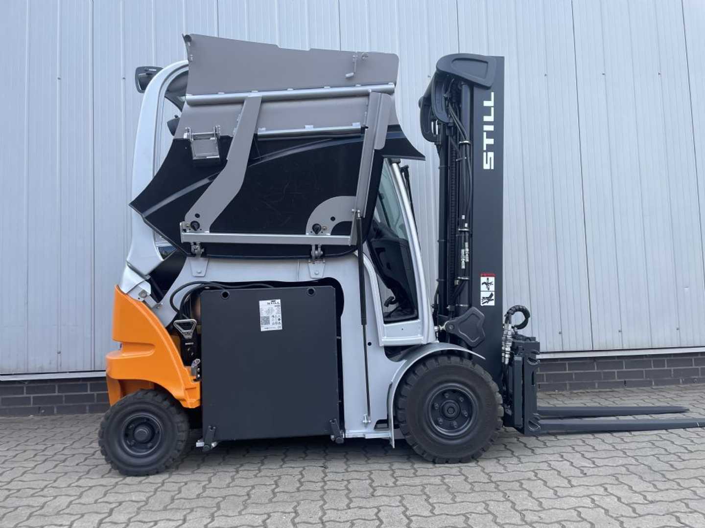 Used Forklift STILL RX60-25 | Batterie 94% 4 ratų šakinis krautuvas (Image 9)