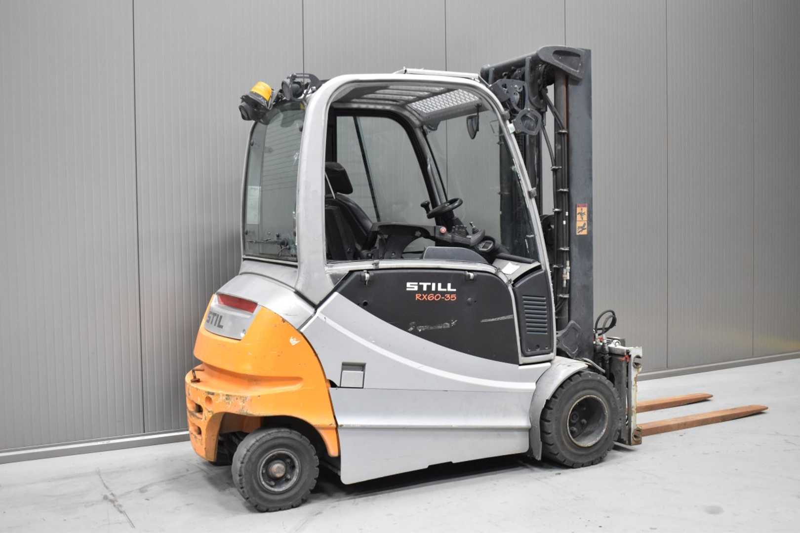 Used Forklift STILL RX 60-35 /58622/ 4 ratų šakinis krautuvas (Image 4)