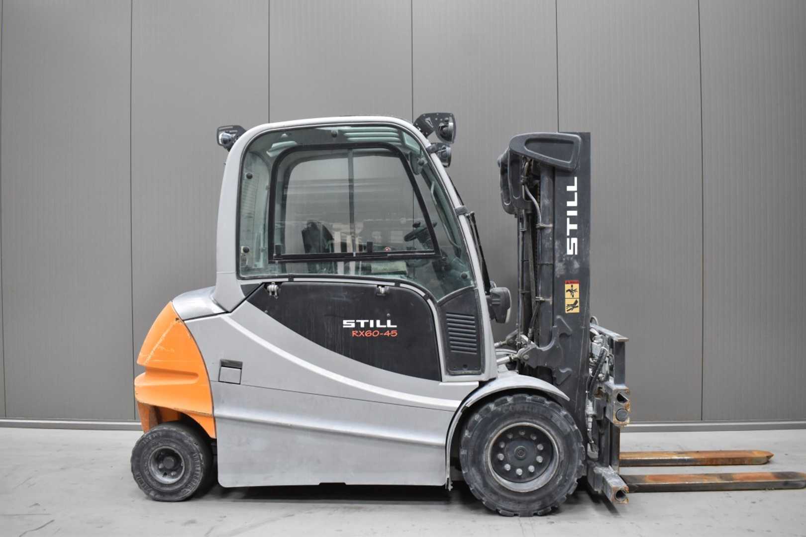Used Forklift STILL RX 60-45 /58619/ 4 ratų šakinis krautuvas (Image 3)