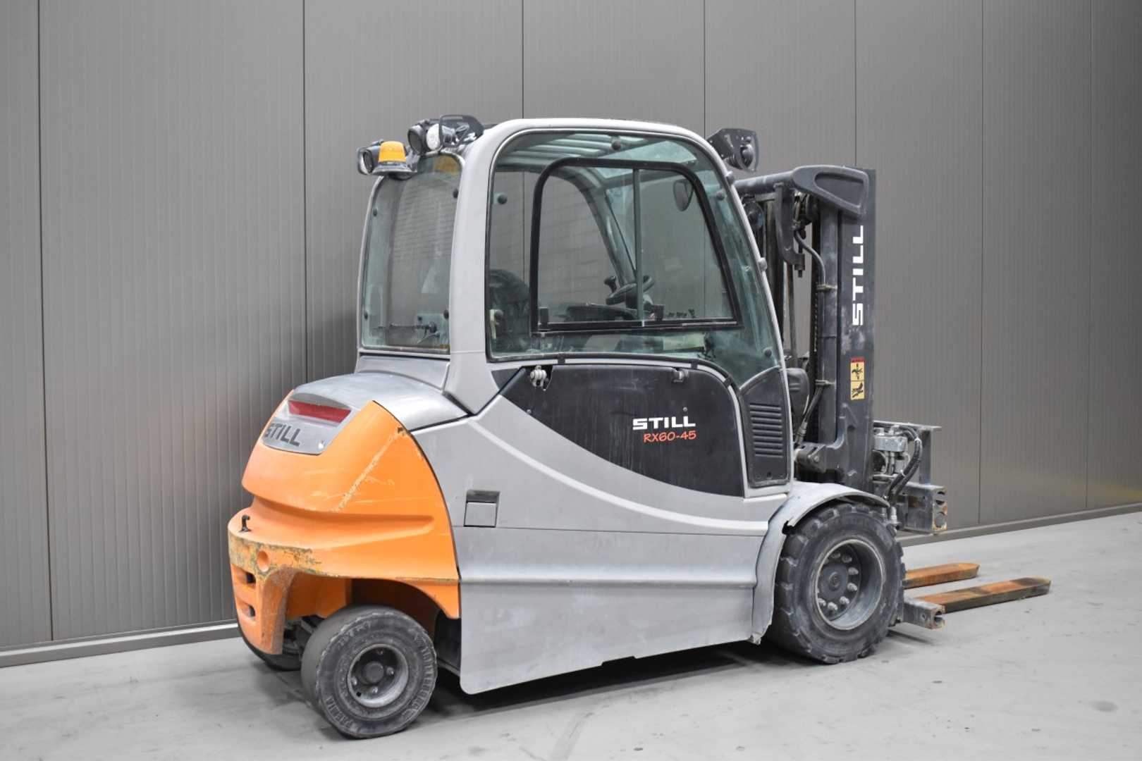 Used Forklift STILL RX 60-45 /58619/ 4 ratų šakinis krautuvas (Image 4)
