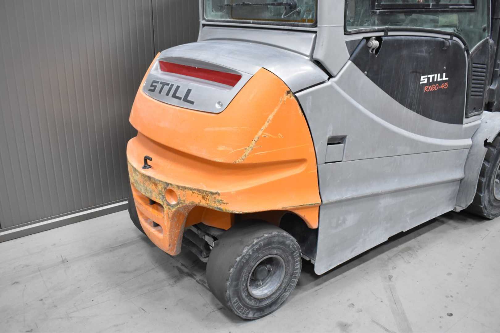 Used Forklift STILL RX 60-45 /58619/ 4 ratų šakinis krautuvas (Image 8)