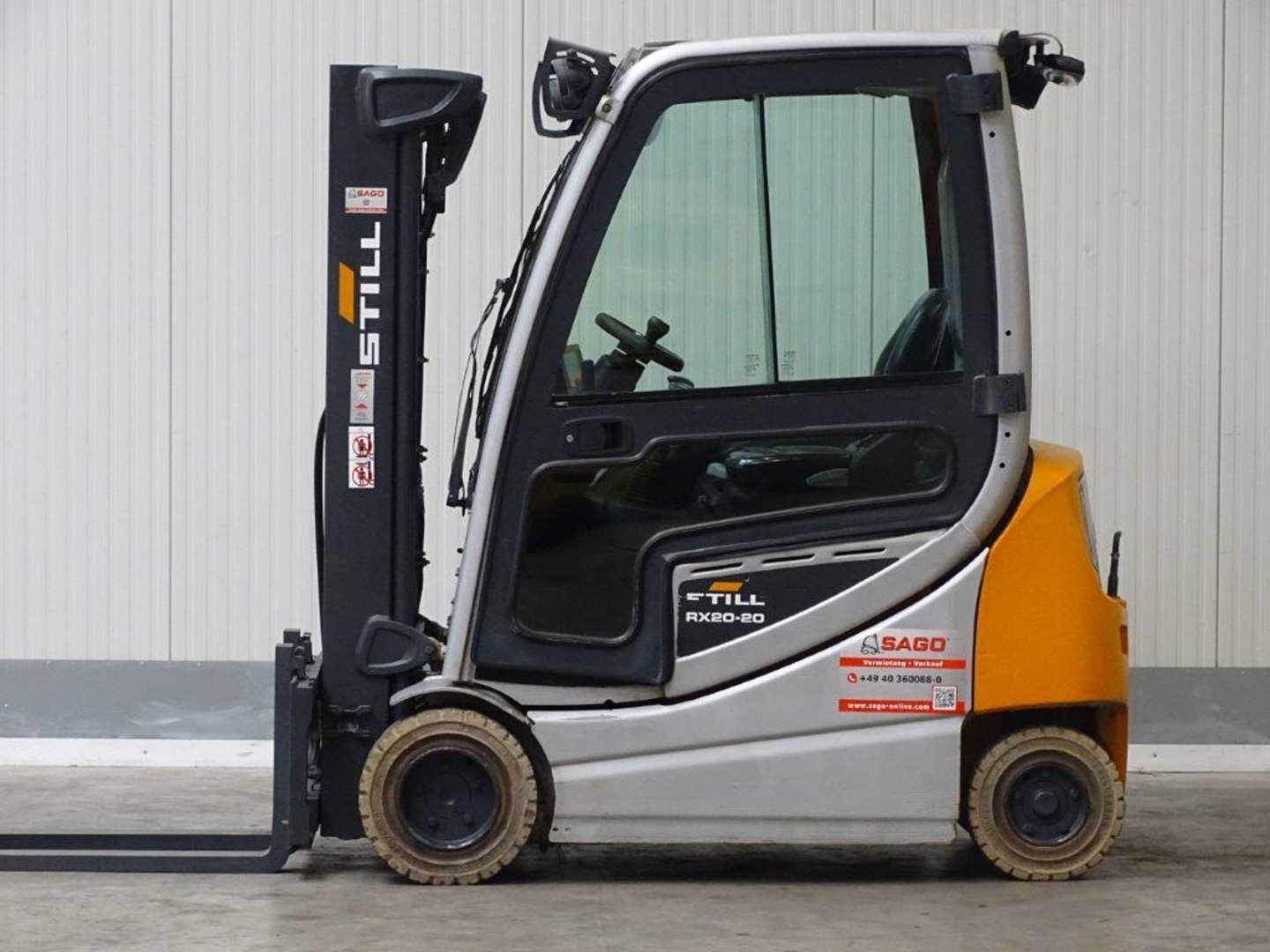 Used Forklift STILL RX20-20P - TRIPLEX 4 ratų šakinis krautuvas (Image 3)