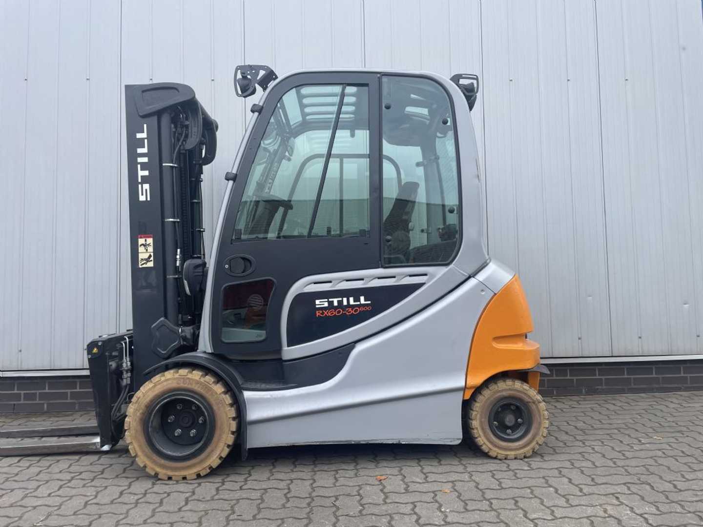 Used Forklift STILL RX60-30L/600 | Nur 2.175 Bst. 4 ratų šakinis krautuvas (Image 7)