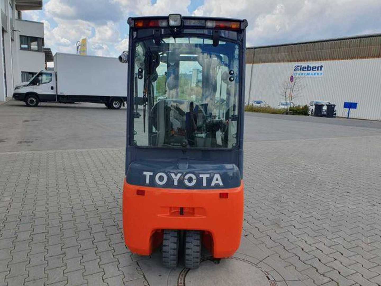 Used Forklift Toyota 8FBET15 / Triplex: 4.30m / nur 393h! / SS 4 ratų šakinis krautuvas (Image 5)