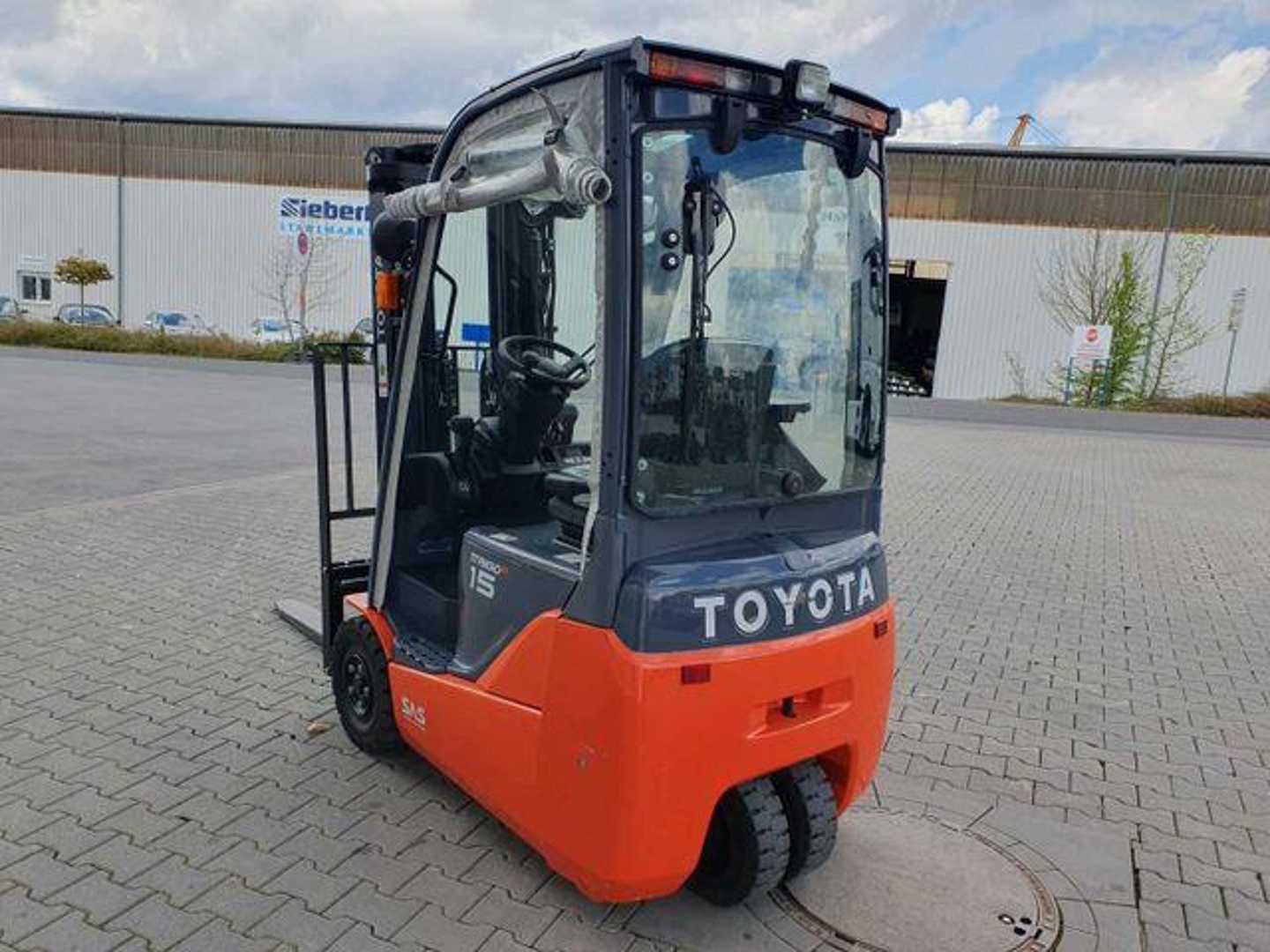Used Forklift Toyota 8FBET15 / Triplex: 4.30m / nur 393h! / SS 4 ratų šakinis krautuvas (Image 6)