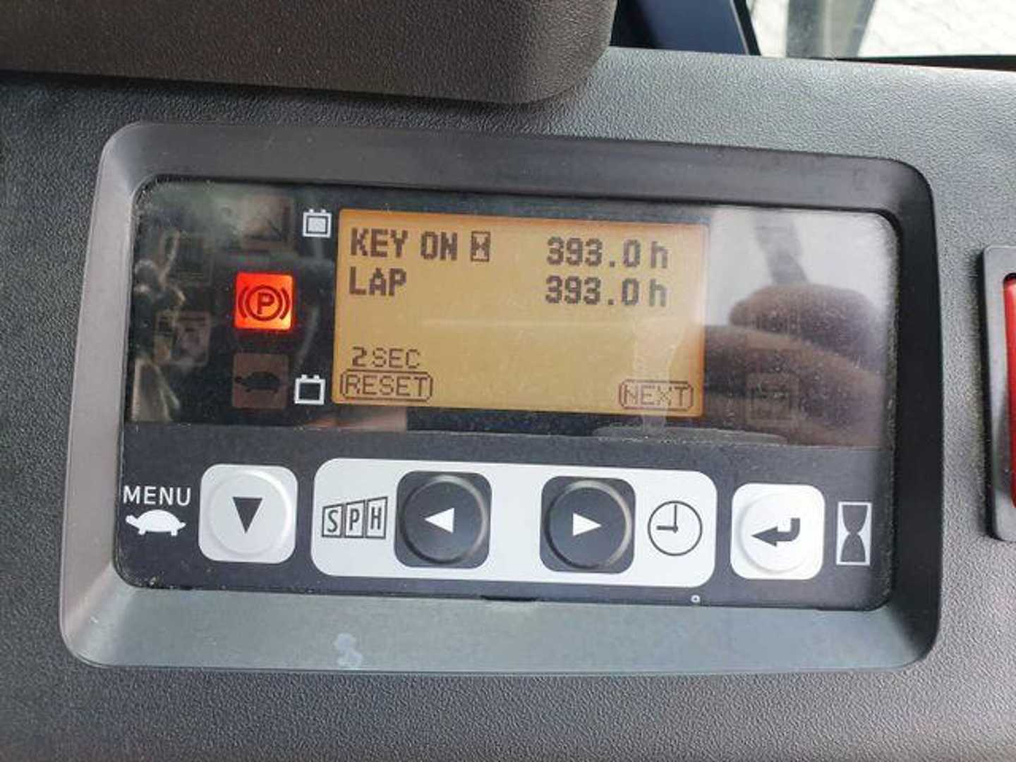 Used Forklift Toyota 8FBET15 / Triplex: 4.30m / nur 393h! / SS 4 ratų šakinis krautuvas (Image 14)