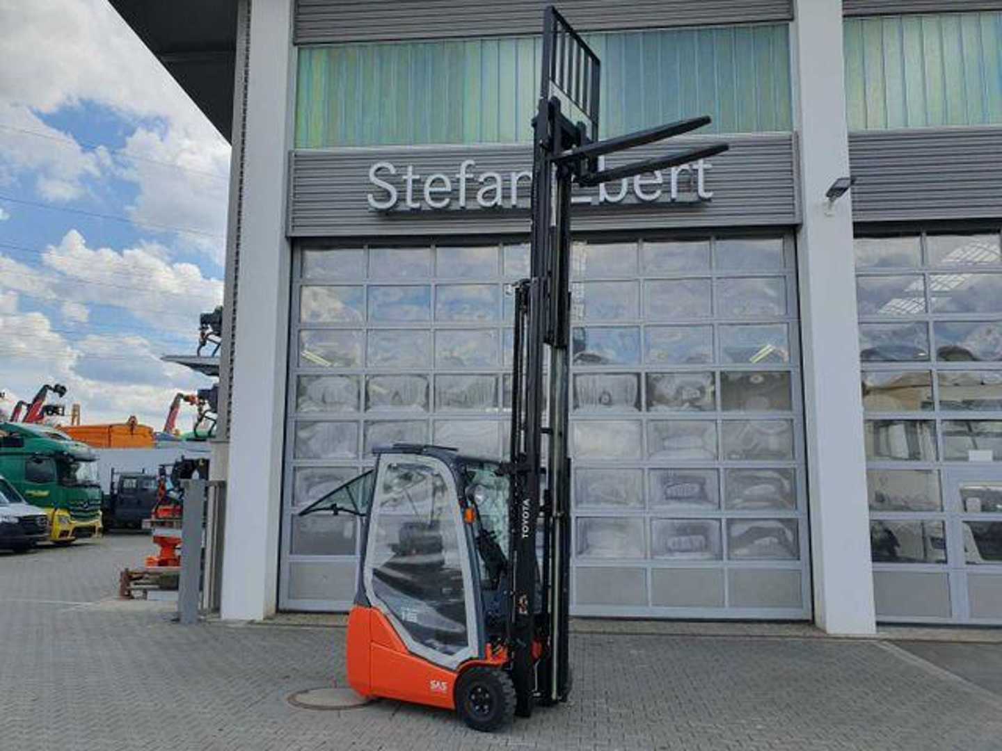 Used Forklift Toyota 8FBET15 / Triplex: 4.30m / nur 393h! / SS 4 ratų šakinis krautuvas (Image 16)