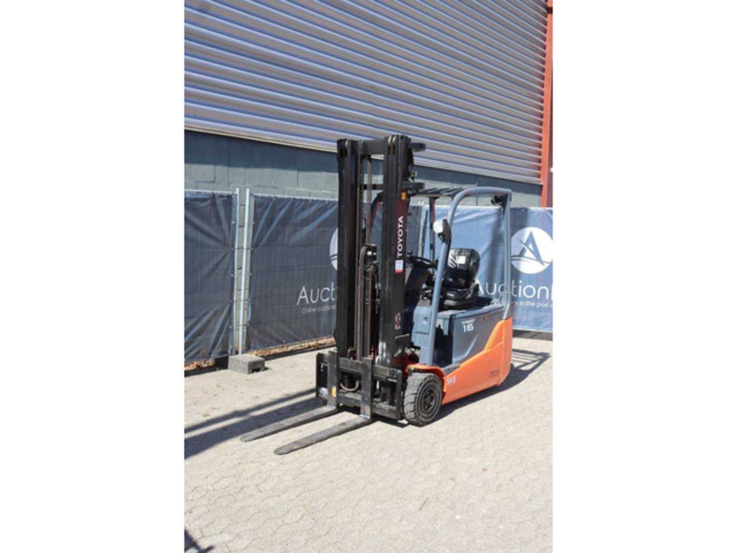 Used Forklift Toyota 8FBE16T 4 ratų šakinis krautuvas (Image 9)