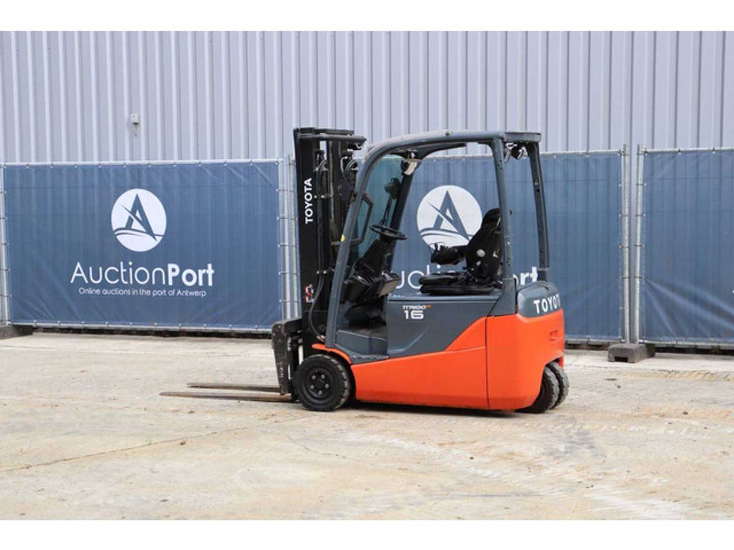 Used Forklift Toyota 8FBE16T 4 ratų šakinis krautuvas (Image 3)