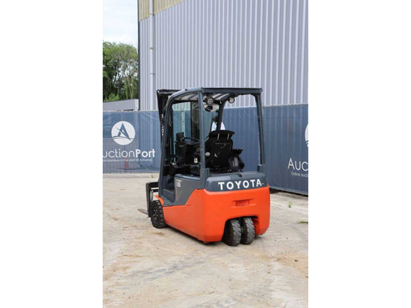 Used Forklift Toyota 8FBE16T 4 ratų šakinis krautuvas (Image 4)