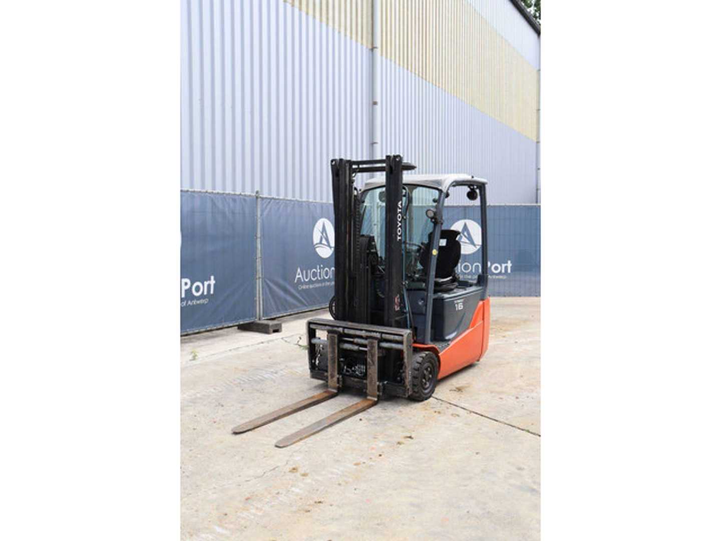 Used Forklift Toyota 8FBE16T 4 ratų šakinis krautuvas (Image 9)
