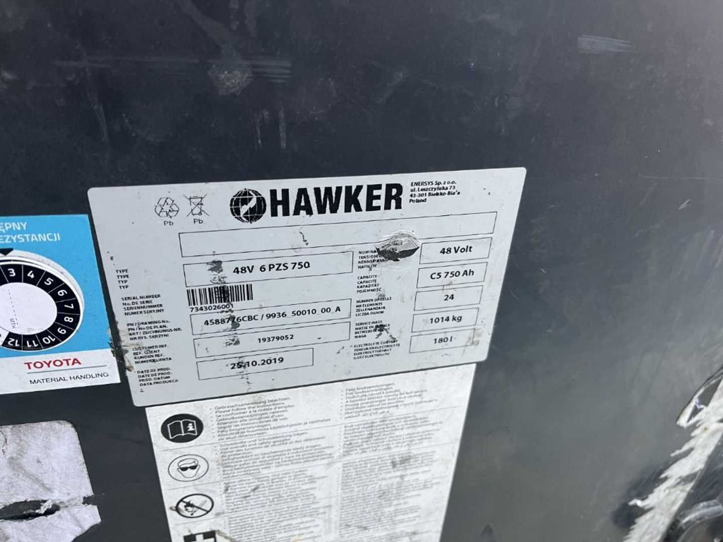 Used Forklift Toyota 8FBM20T 4 ratų šakinis krautuvas (Image 8)