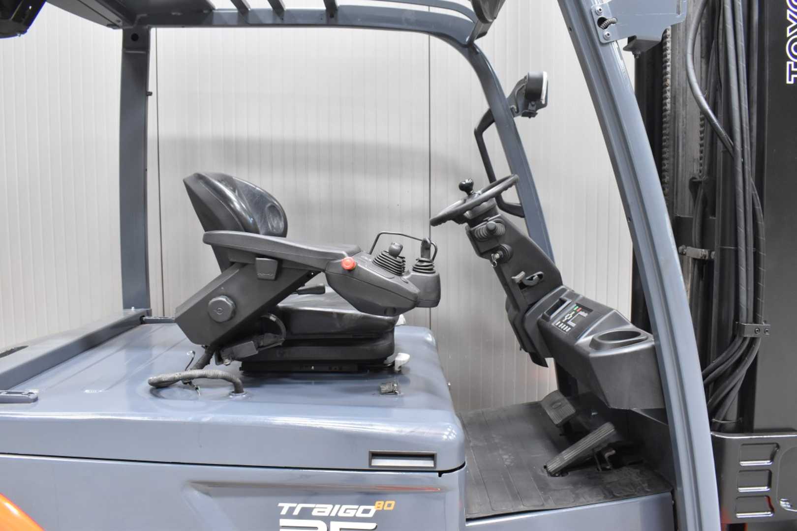 Used Forklift Toyota 8FBMT35 /57759/ 4 ratų šakinis krautuvas (Image 5)