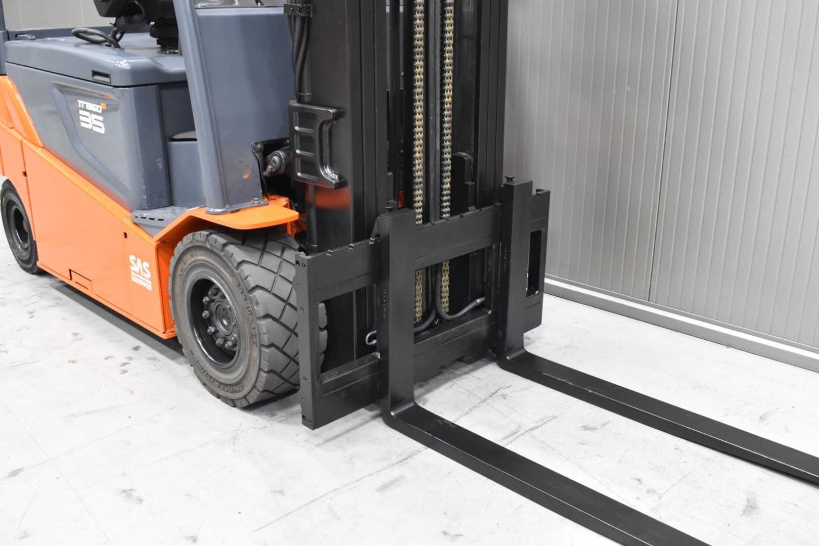 Used Forklift Toyota 8FBMT35 /57759/ 4 ratų šakinis krautuvas (Image 6)