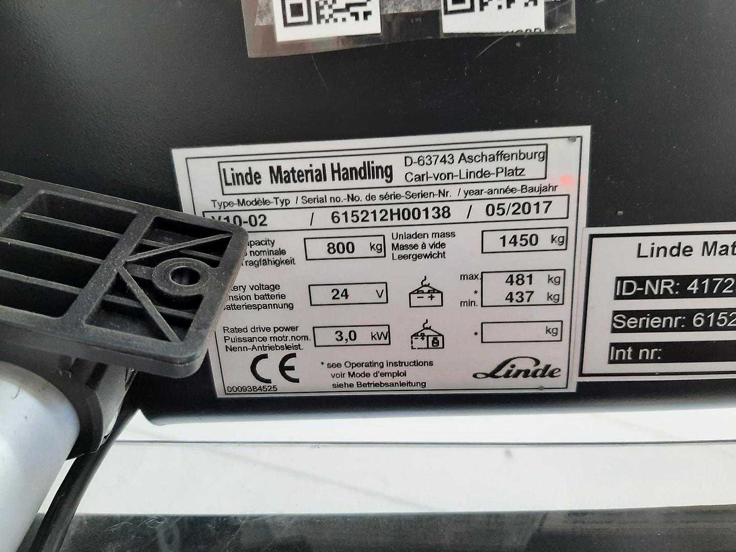 Used Forklift Linde V10 Aukšto kėlimo krautuvas (> 6 m) (Image 4) Used Forklift Linde V10 Aukšto kėlimo krautuvas (> 6 m) (Image 4)