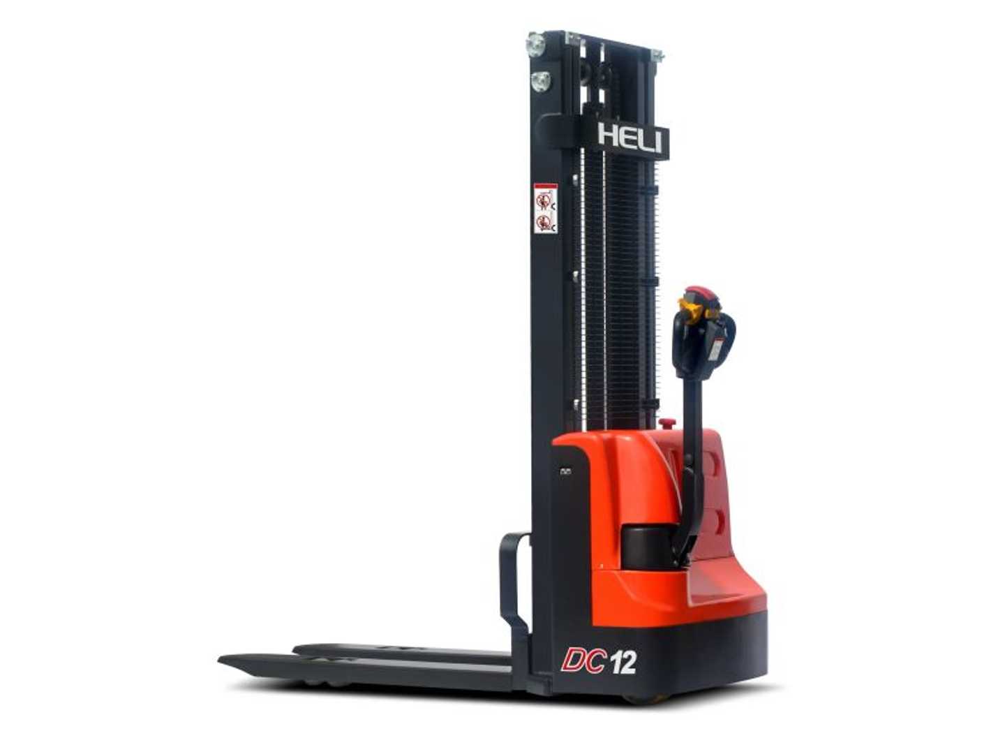 Used Forklift Heli CDD12J Aukšto kėlimo krautuvas su grąžulu (Image 1)