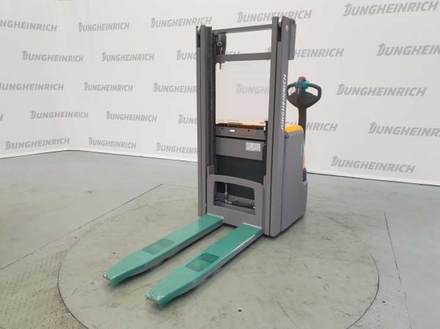 Used Forklift Jungheinrich EJC 216 115-240 ZT Aukšto kėlimo krautuvas su grąžulu (Image 2) Used Forklift Jungheinrich EJC 216 115-240 ZT Aukšto kėlimo krautuvas su grąžulu (Image 2)