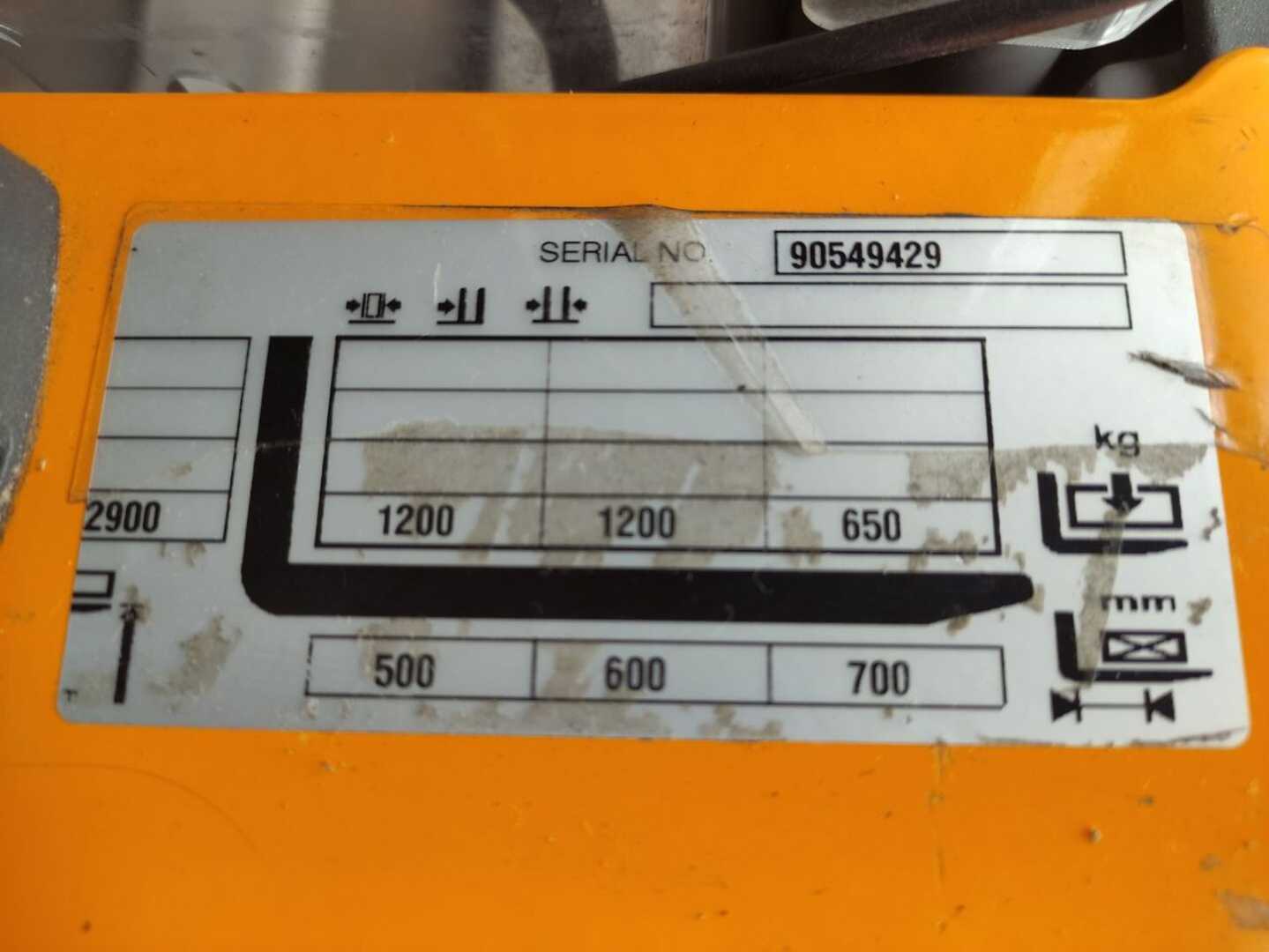 Used Forklift Jungheinrich EJC 112z Aukšto kėlimo krautuvas su grąžulu (Image 6)