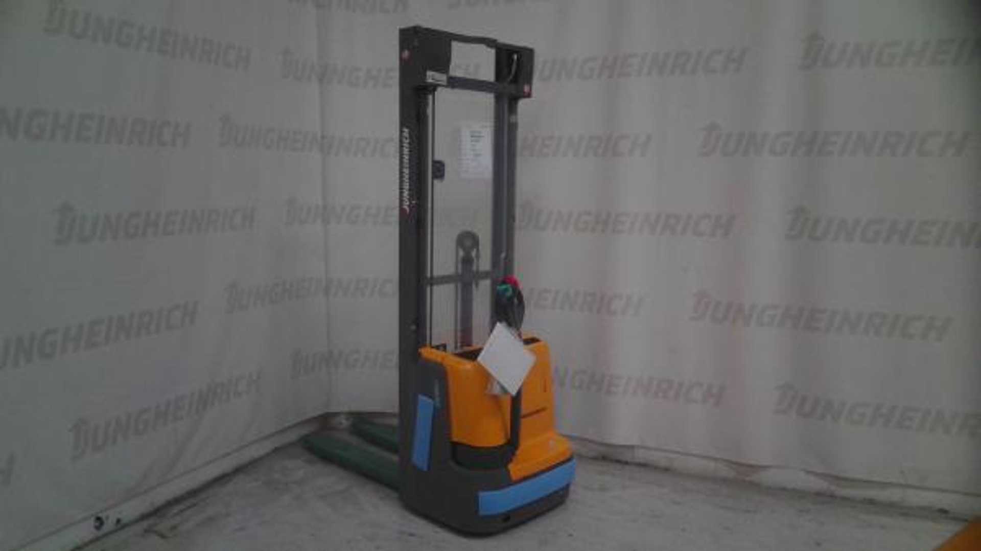 Used Forklift Jungheinrich EJC 112 Aukšto kėlimo krautuvas su grąžulu (Image 1)