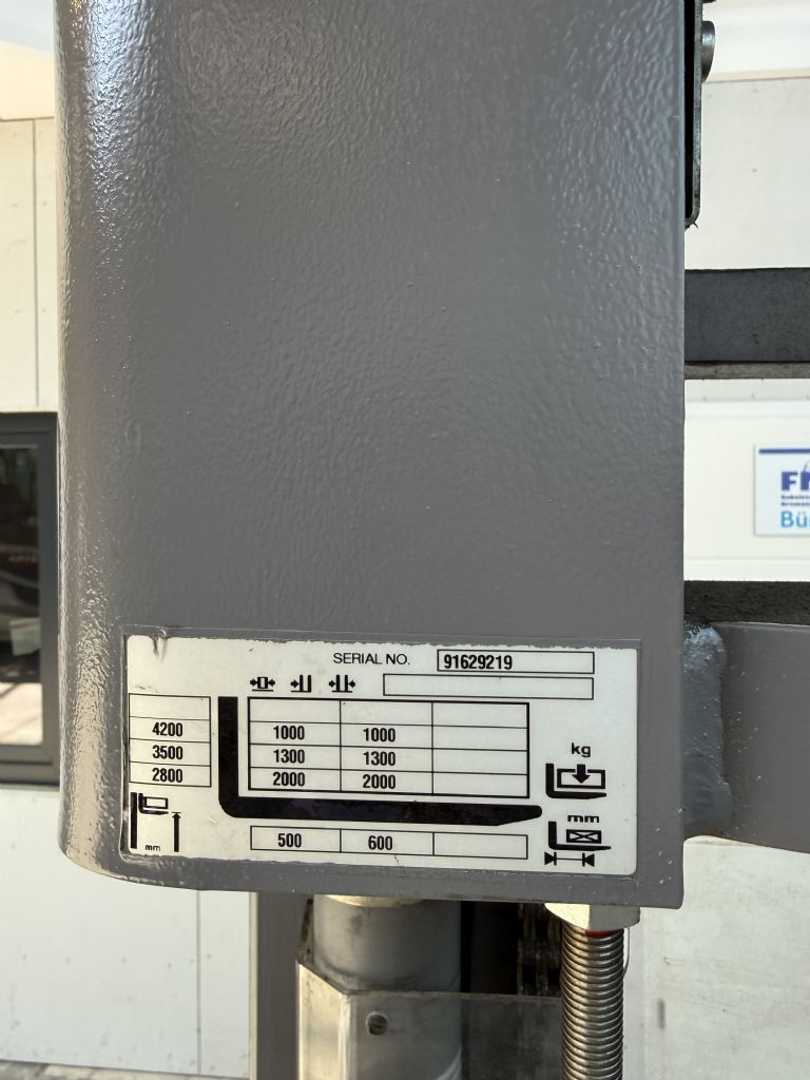 Used Forklift Jungheinrich EJC 220 G / 1716 Std. / Lack NEU Aukšto kėlimo krautuvas su grąžulu (Image 7) Used Forklift Jungheinrich EJC 220 G / 1716 Std. / Lack NEU Aukšto kėlimo krautuvas su grąžulu (Image 7)