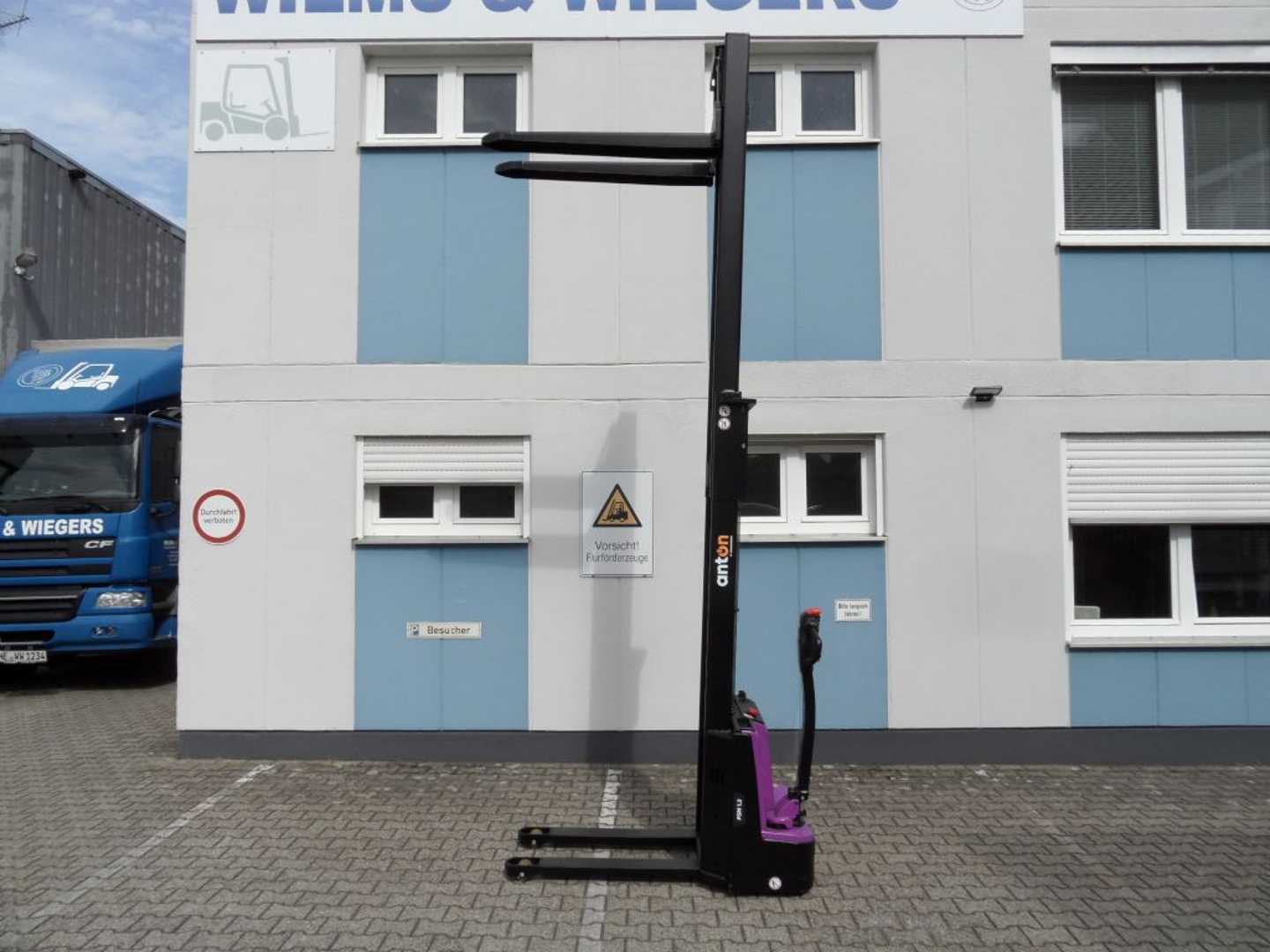 Used Forklift Jungheinrich AntOn PSM 1.2 - NEU - Lithium-Batterie Aukšto kėlimo krautuvas su grąžulu (Image 6)