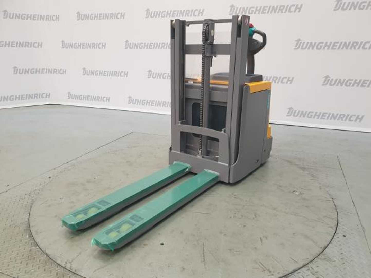 Used Forklift Jungheinrich EJD 220 119-166 ZT Aukšto kėlimo krautuvas su grąžulu (Image 2) Used Forklift Jungheinrich EJD 220 119-166 ZT Aukšto kėlimo krautuvas su grąžulu (Image 2)