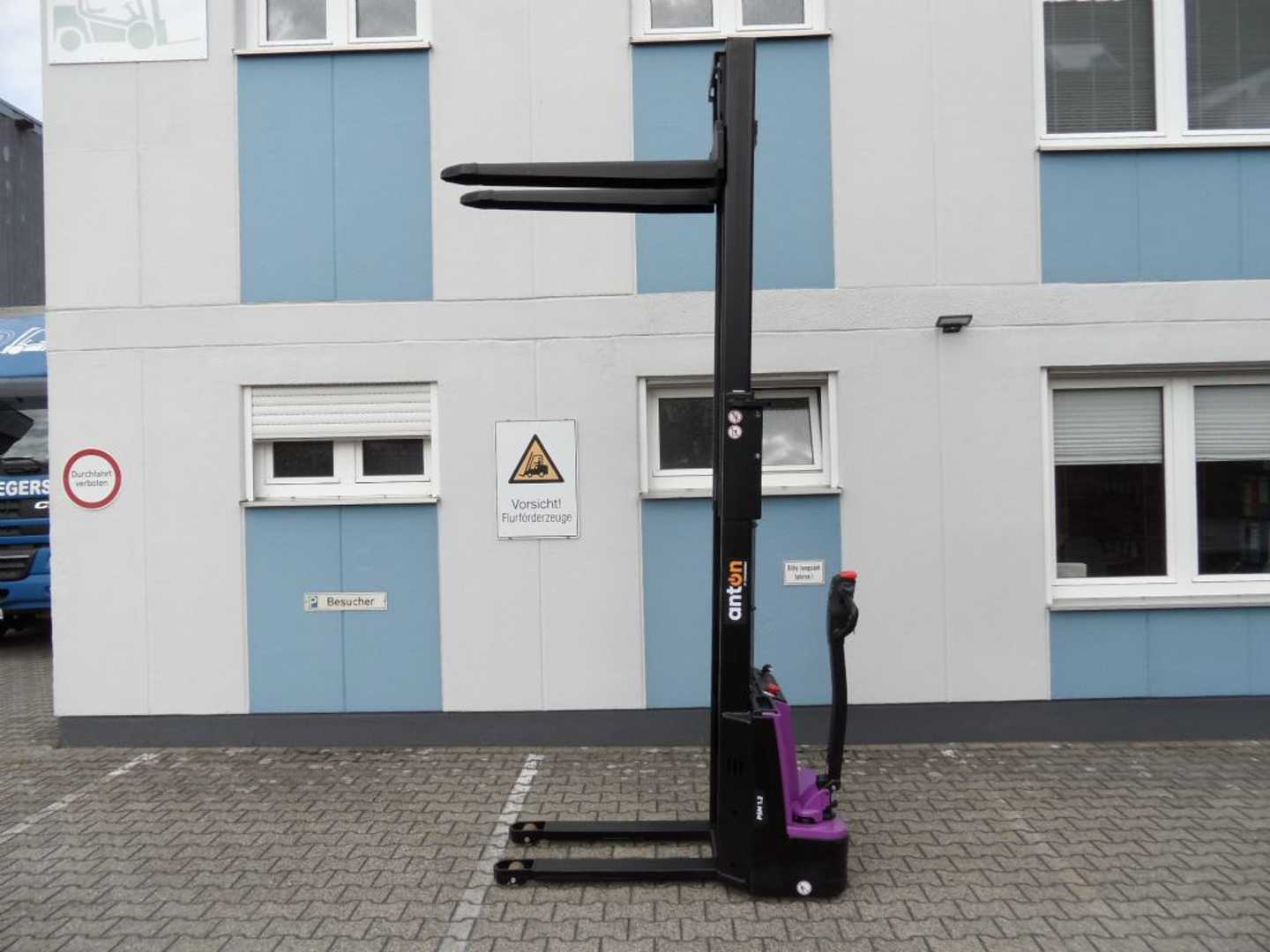 Used Forklift Jungheinrich AntOn PSM 1.2 - NEU - Lithium-Batterie Aukšto kėlimo krautuvas su grąžulu (Image 5)