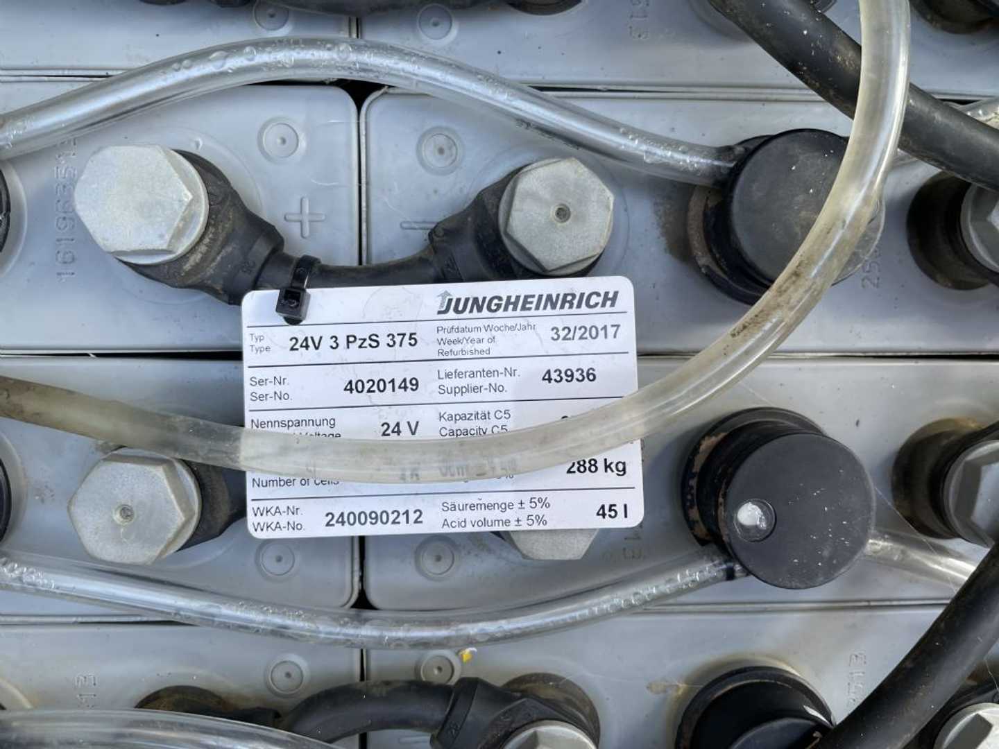 Used Forklift Jungheinrich ERD 220 Baujahr 2010HH 1660 Stunden 10213 Akku 2017 Aukšto kėlimo krautuvas su grąžulu (Image 7) Used Forklift Jungheinrich ERD 220 Baujahr 2010HH 1660 Stunden 10213 Akku 2017 Aukšto kėlimo krautuvas su grąžulu (Image 7)