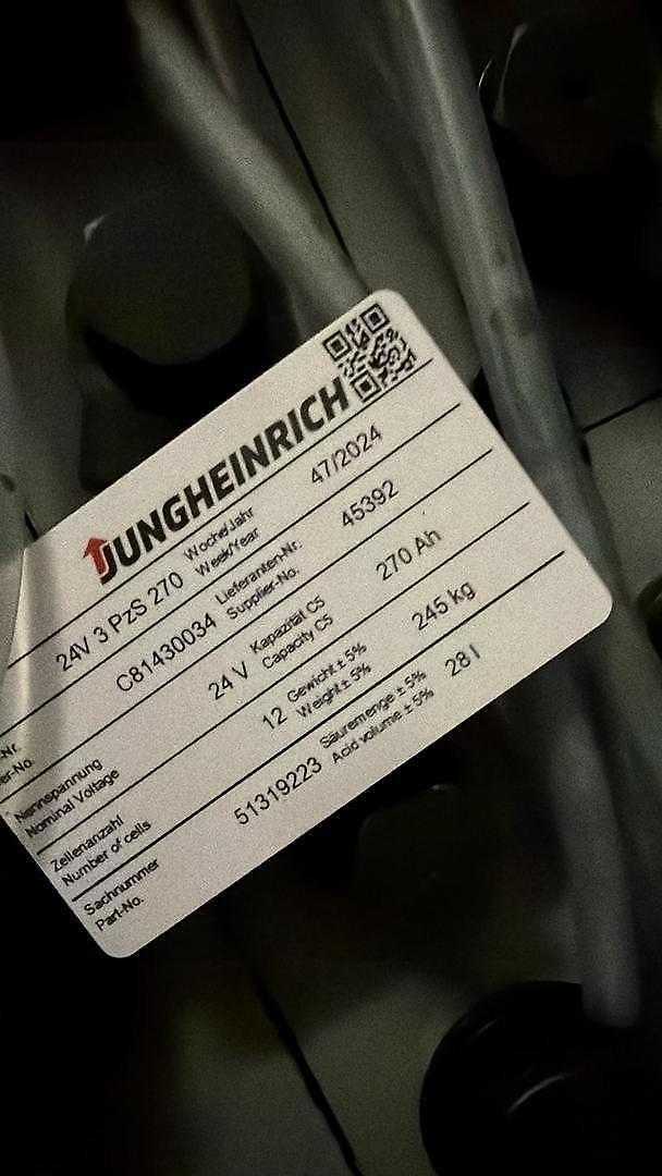 Used Forklift Jungheinrich EJC 212 Aukšto kėlimo krautuvas su grąžulu (Image 3) Used Forklift Jungheinrich EJC 212 Aukšto kėlimo krautuvas su grąžulu (Image 3)
